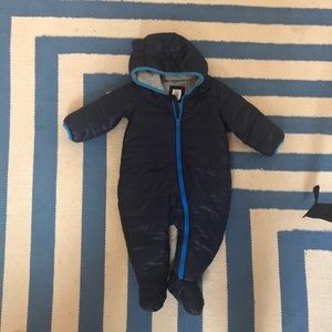 GAP puffer zip up suit